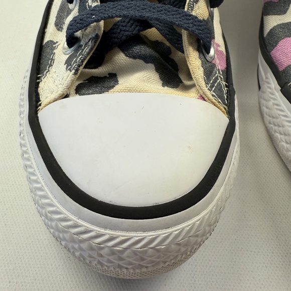Converse All Star Chuck Taylor High Top Cheetah Pink Black Beige Womens Sz 8 - Picture 10 of 16